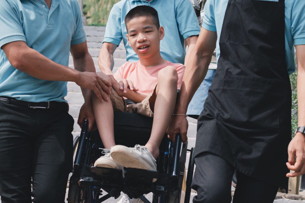 disabled child smile on wheelchair with service pe 2025 01 09 12 10 18 utc disabled child smile on wheelchair with service pe 2025 01 09 12 10 18 utc